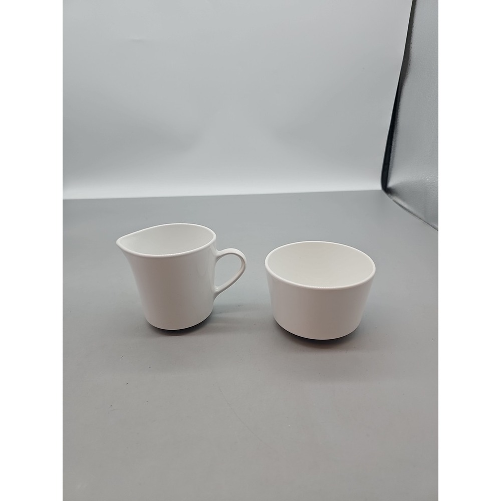 Corelle "Centura‎ White Coupe" 3 3/8 Inch Creamer & Sauce Dish